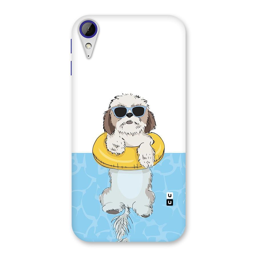 Swimming Doggo Back Case for Desire 830