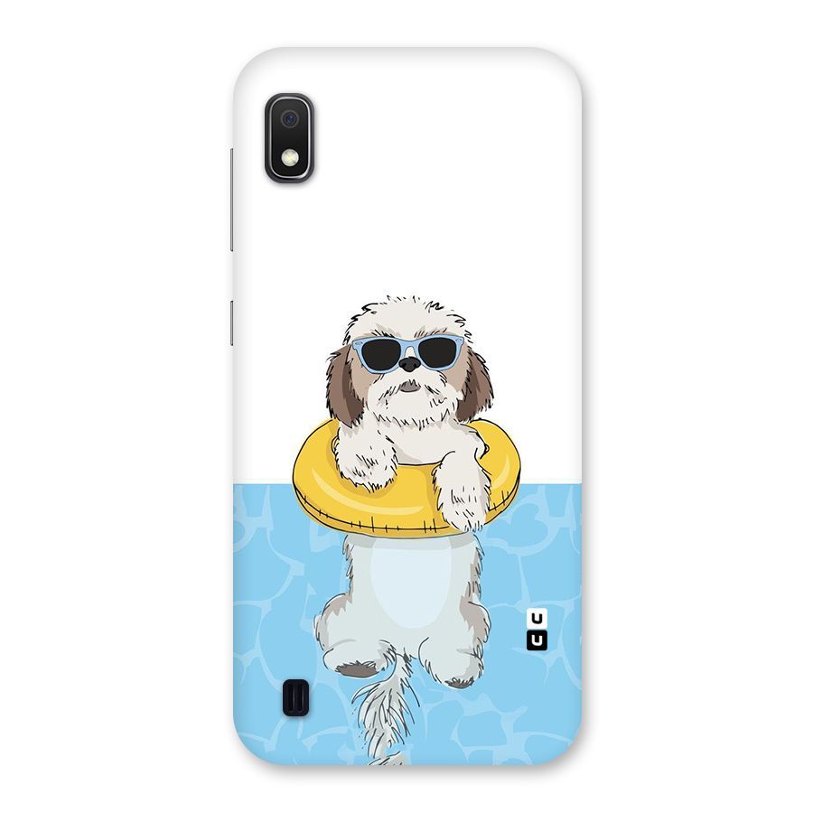 Swimming Doggo Back Case for Galaxy A10