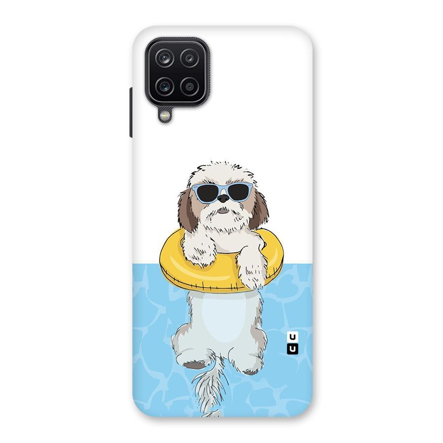 Swimming Doggo Back Case for Galaxy A12