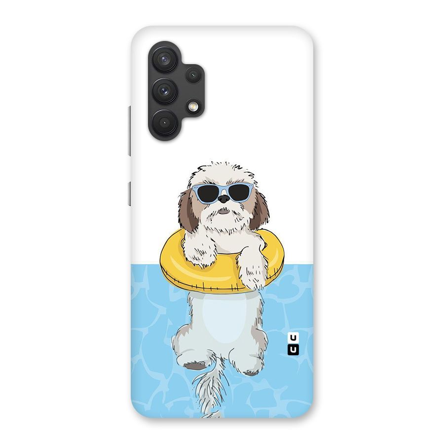 Swimming Doggo Back Case for Galaxy A32