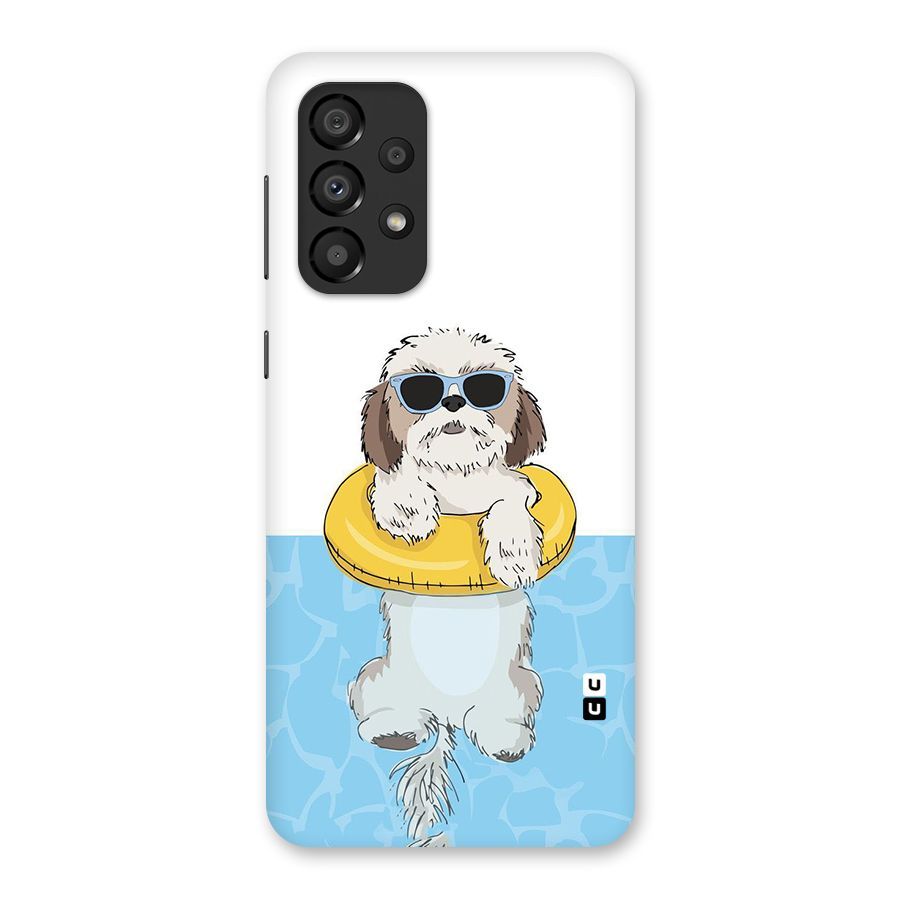 Swimming Doggo Back Case for Galaxy A33 5G