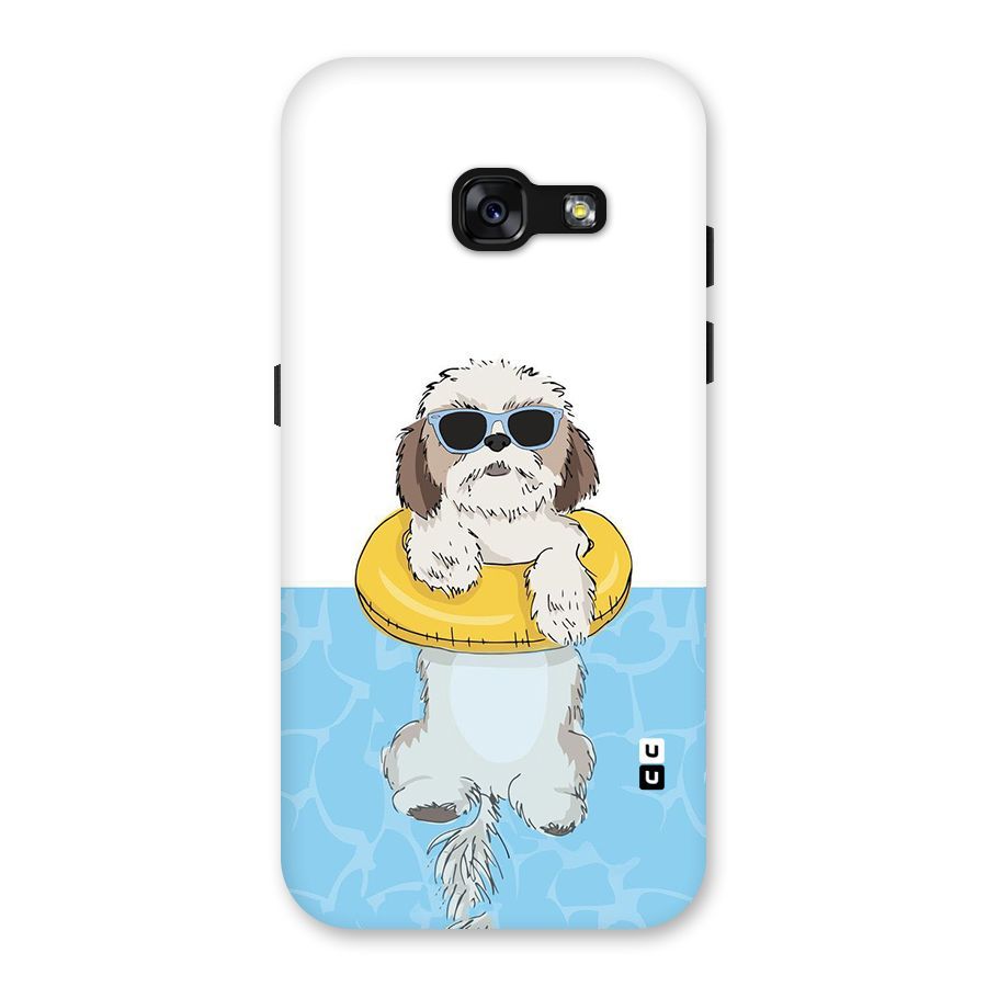 Swimming Doggo Back Case for Galaxy A3 (2017)