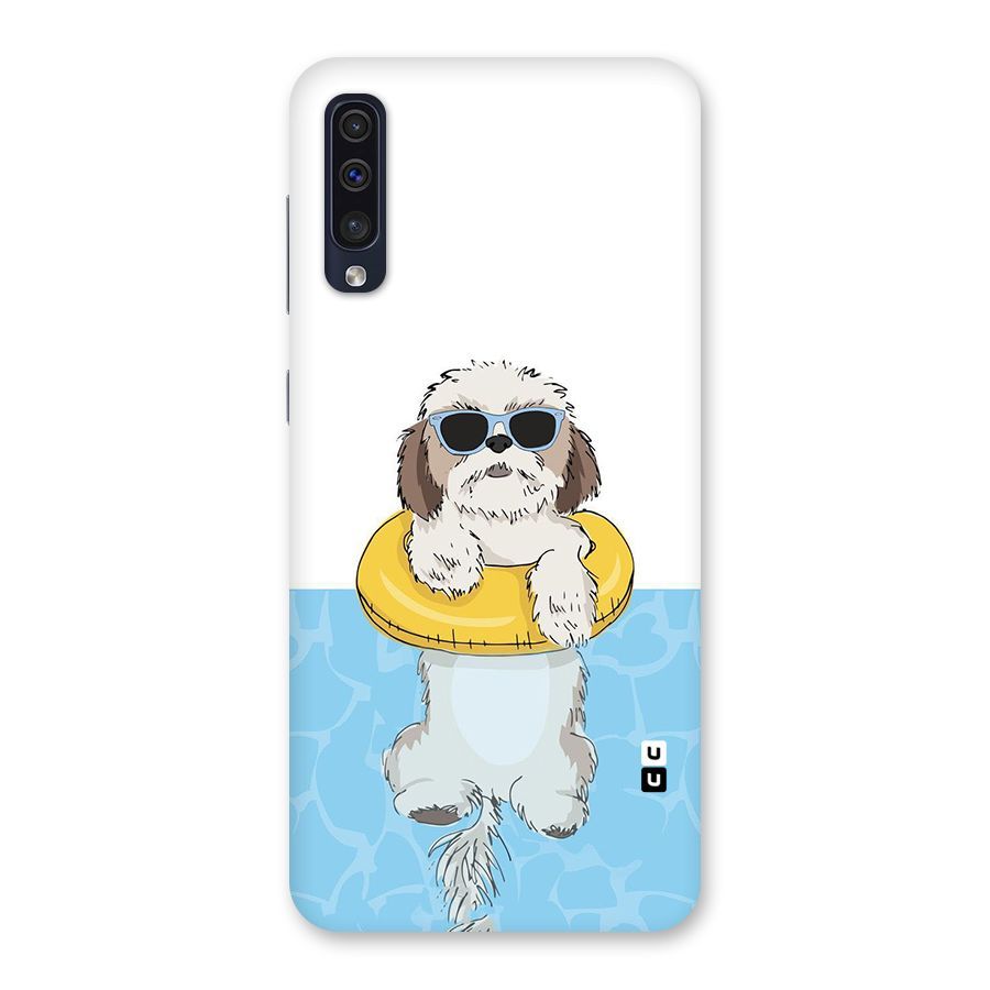 Swimming Doggo Back Case for Galaxy A50