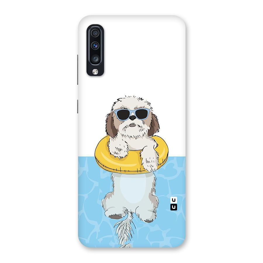Swimming Doggo Back Case for Galaxy A70
