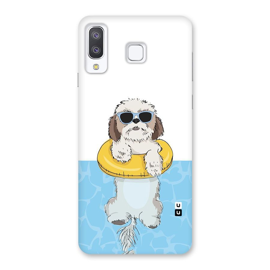 Swimming Doggo Back Case for Galaxy A8 Star