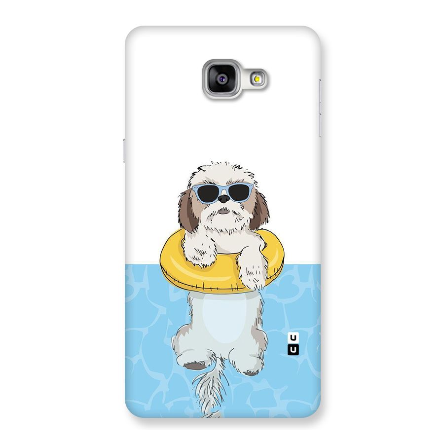 Swimming Doggo Back Case for Galaxy A9