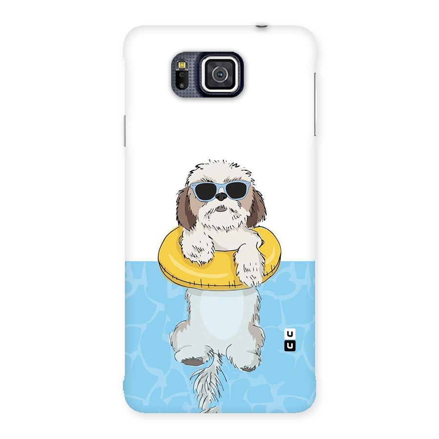 Swimming Doggo Back Case for Galaxy Alpha