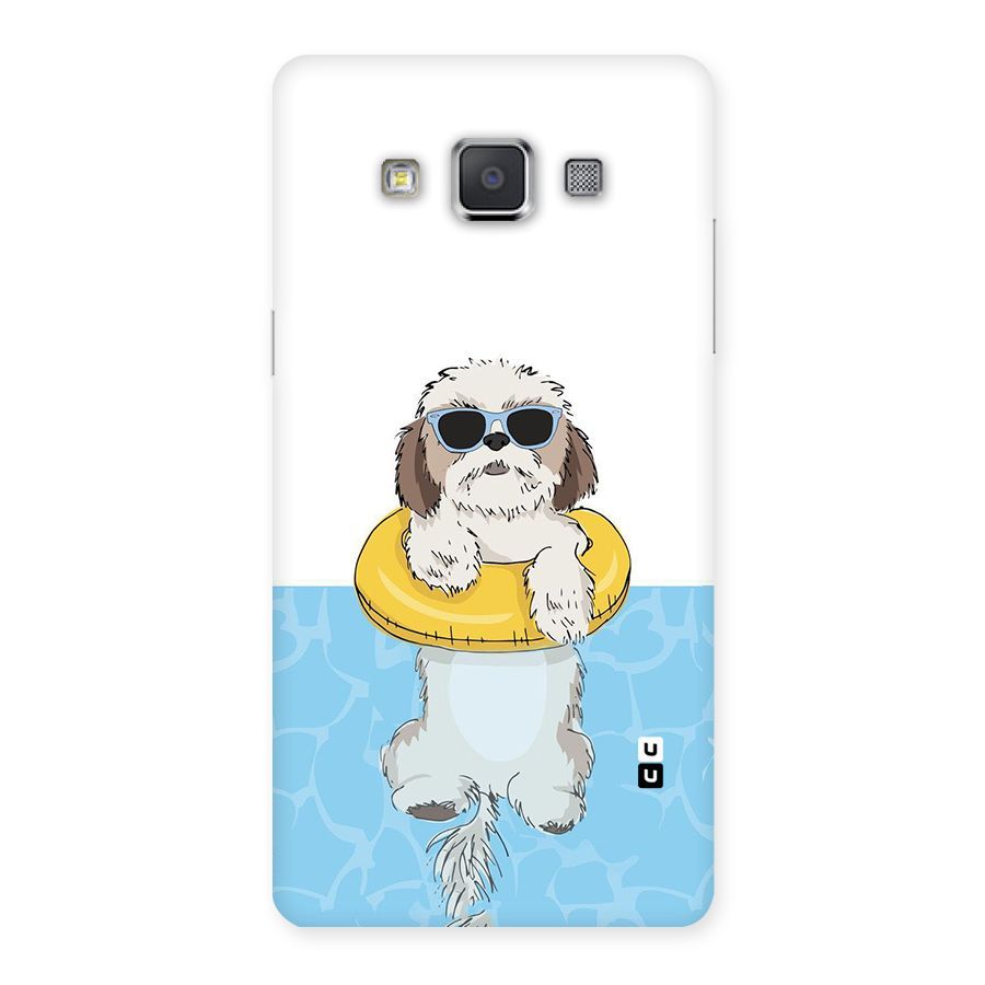 Swimming Doggo Back Case for Galaxy Grand Max