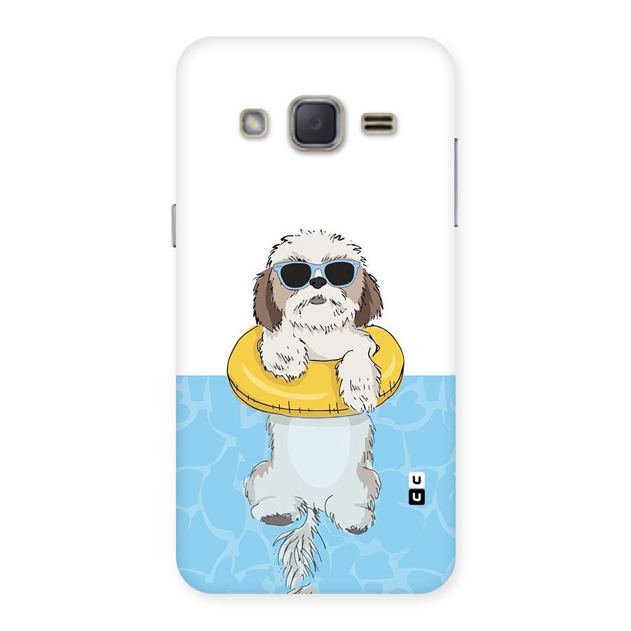 Swimming Doggo Back Case for Galaxy J2