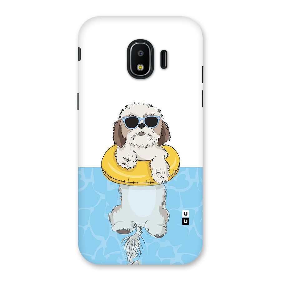 Swimming Doggo Back Case for Galaxy J2 Pro 2018