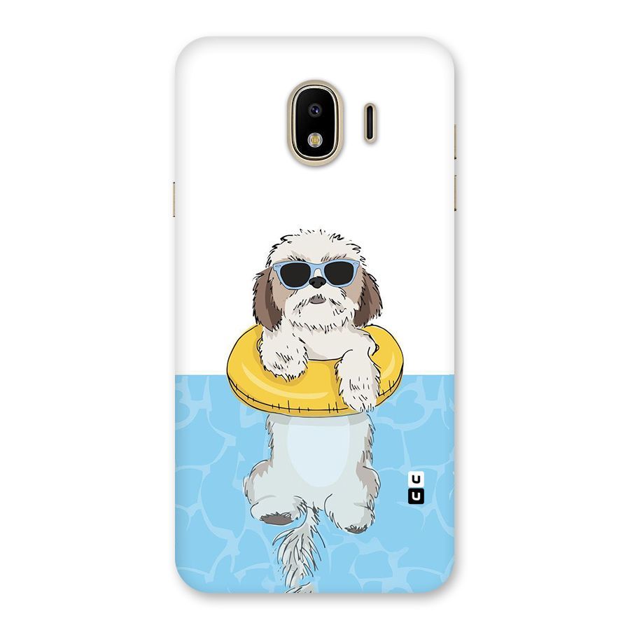 Swimming Doggo Back Case for Galaxy J4