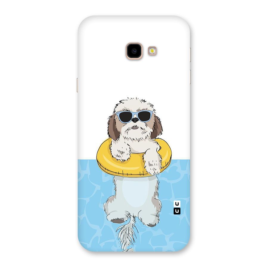 Swimming Doggo Back Case for Galaxy J4 Plus