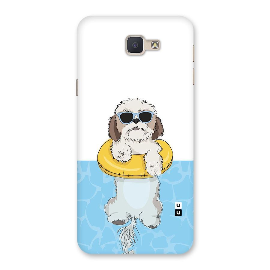 Swimming Doggo Back Case for Galaxy J5 Prime