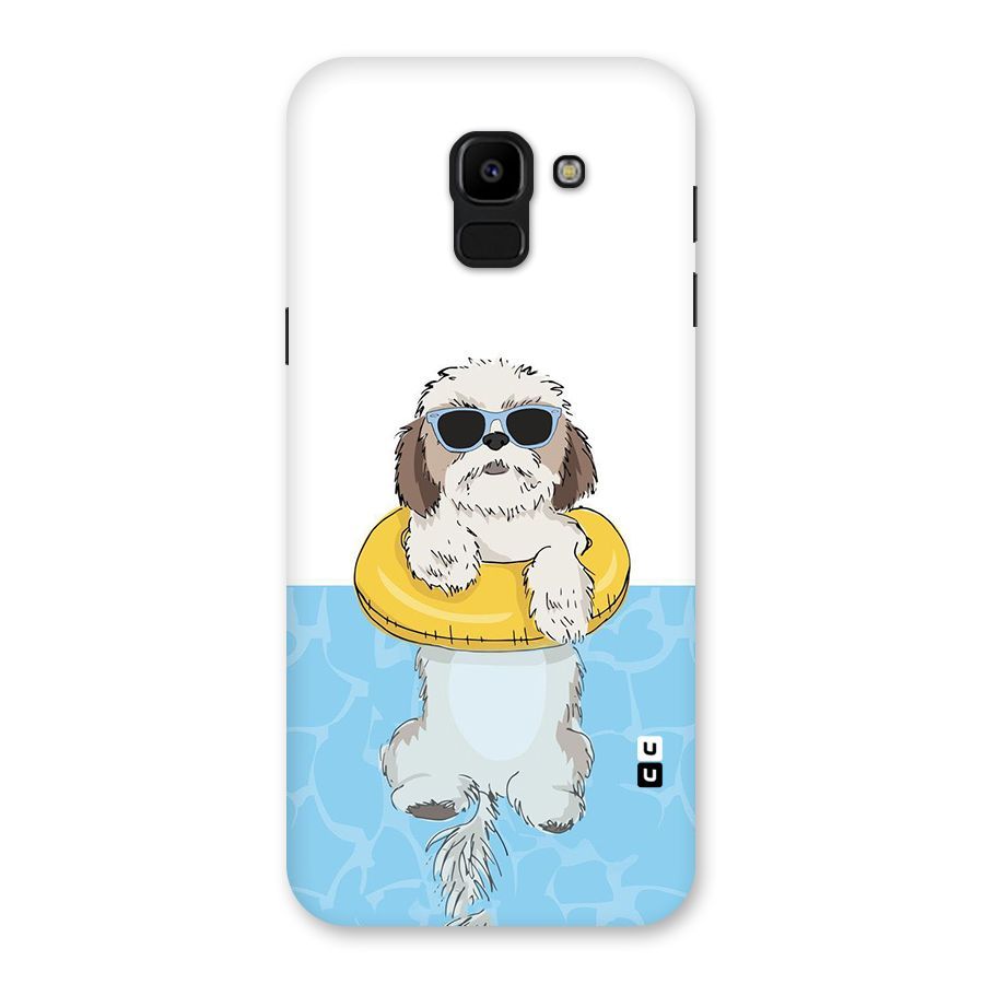 Swimming Doggo Back Case for Galaxy J6