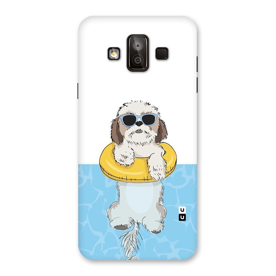Swimming Doggo Back Case for Galaxy J7 Duo