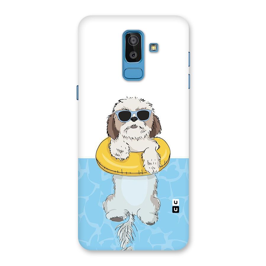 Swimming Doggo Back Case for Galaxy J8