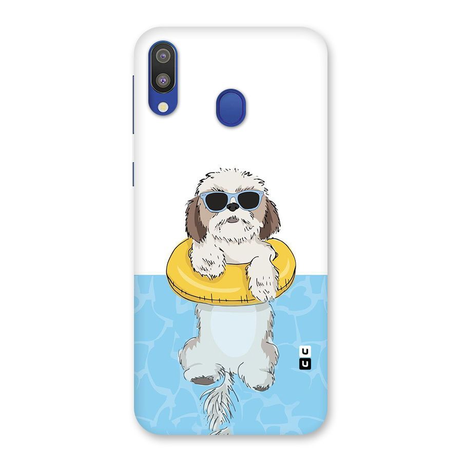 Swimming Doggo Back Case for Galaxy M20