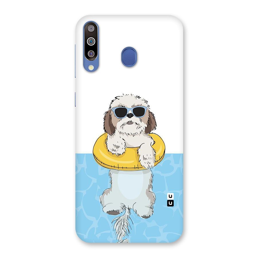 Swimming Doggo Back Case for Galaxy M30