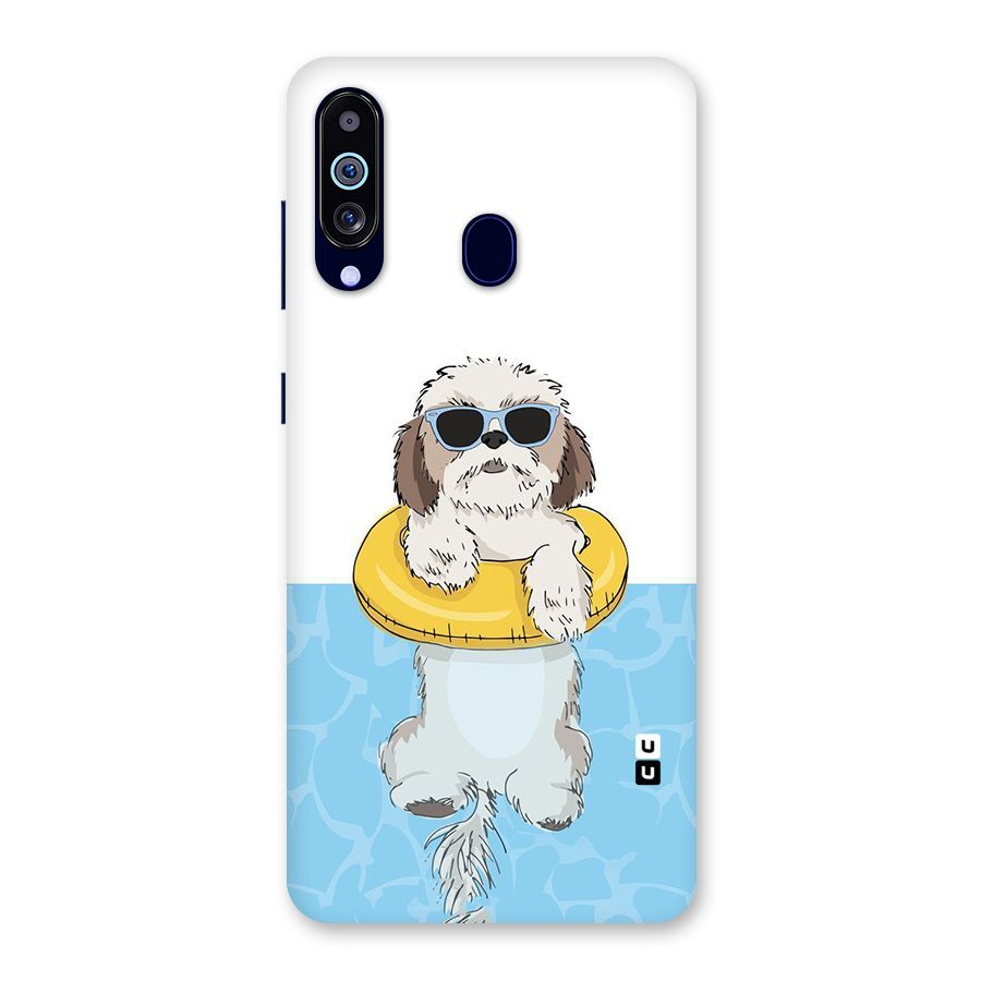 Swimming Doggo Back Case for Galaxy M40