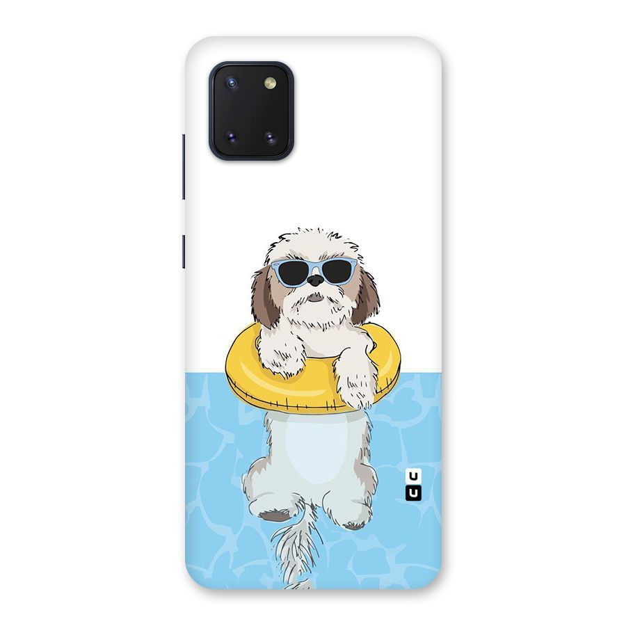 Swimming Doggo Back Case for Galaxy Note 10 Lite