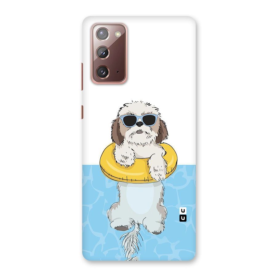 Swimming Doggo Back Case for Galaxy Note 20