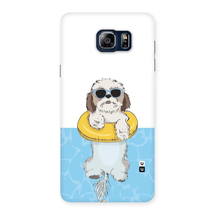 Swimming Doggo Back Case for Galaxy Note 5