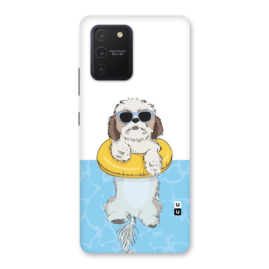 Swimming Doggo Back Case for Galaxy S10 Lite