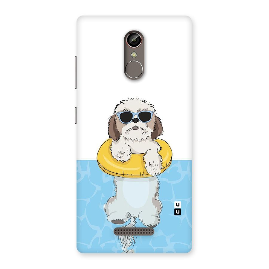 Swimming Doggo Back Case for Gionee S6s