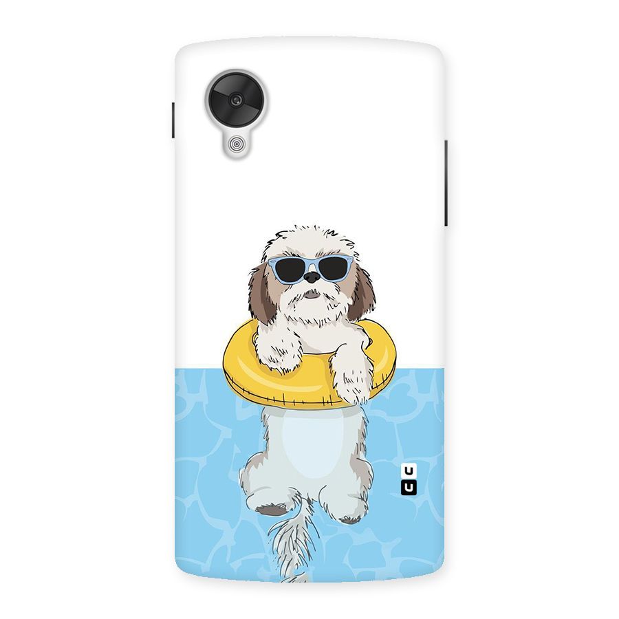 Swimming Doggo Back Case for Google Nexsus 5