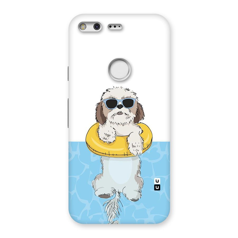 Swimming Doggo Back Case for Google Pixel