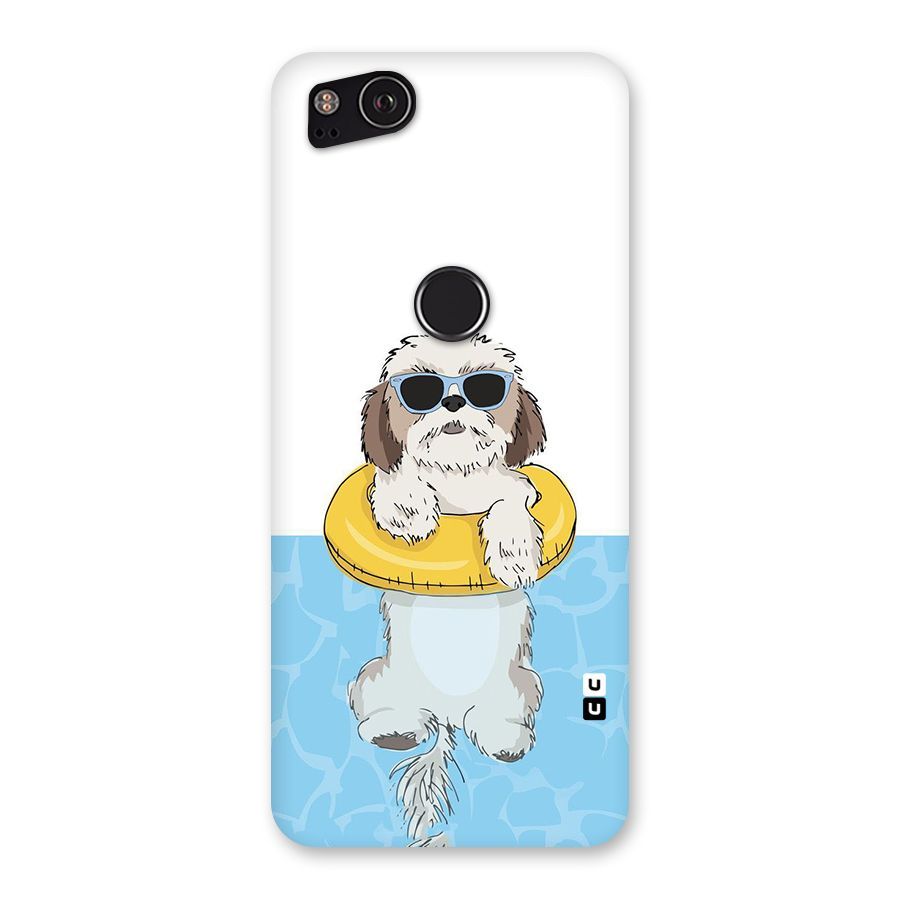 Swimming Doggo Back Case for Google Pixel 2