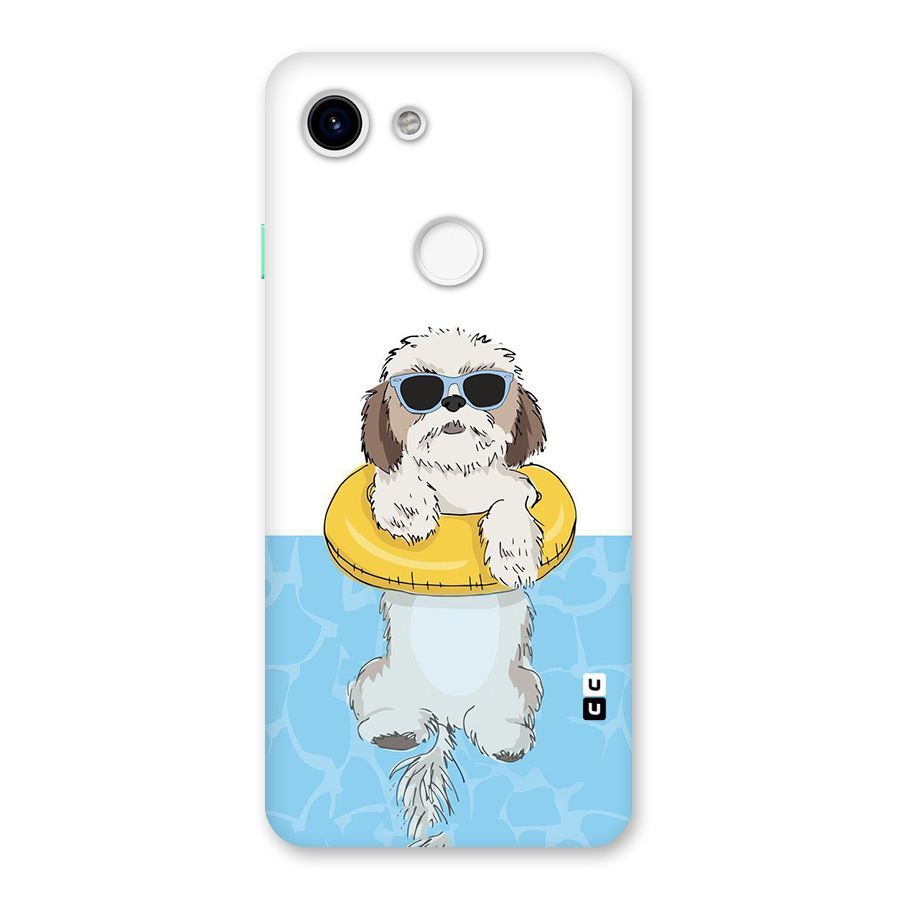 Swimming Doggo Back Case for Google Pixel 3