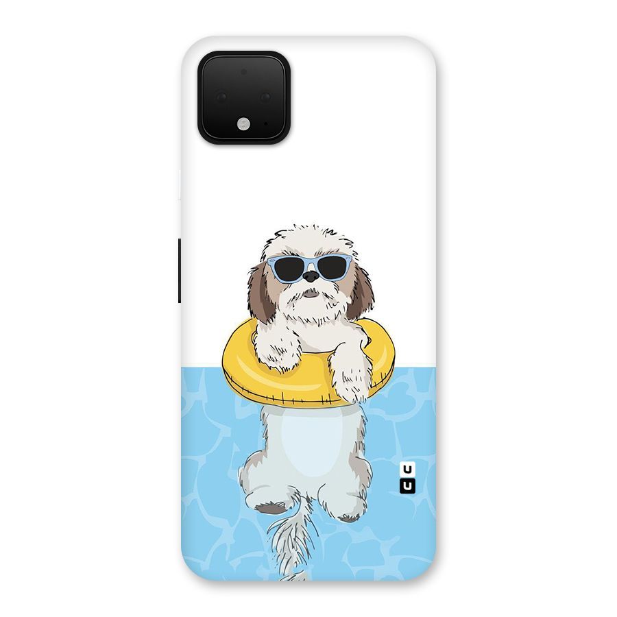 Swimming Doggo Back Case for Google Pixel 4 XL