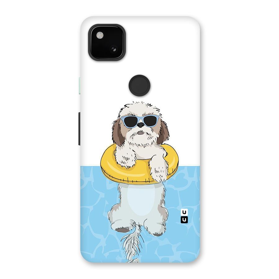 Swimming Doggo Back Case for Google Pixel 4a