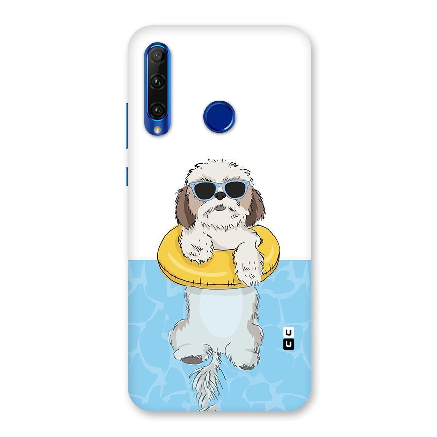 Swimming Doggo Back Case for Honor 20i