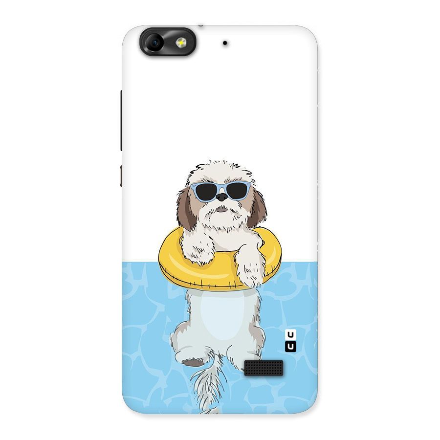 Swimming Doggo Back Case for Honor 4C