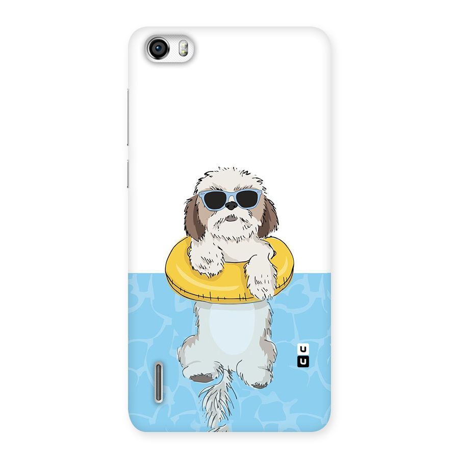 Swimming Doggo Back Case for Honor 6