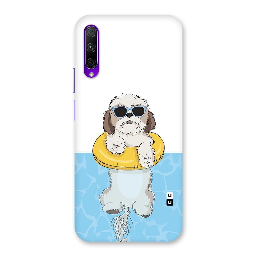 Swimming Doggo Back Case for Honor 9X Pro