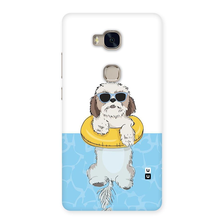 Swimming Doggo Back Case for Huawei Honor 5X