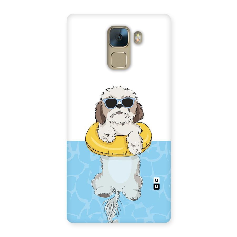 Swimming Doggo Back Case for Huawei Honor 7