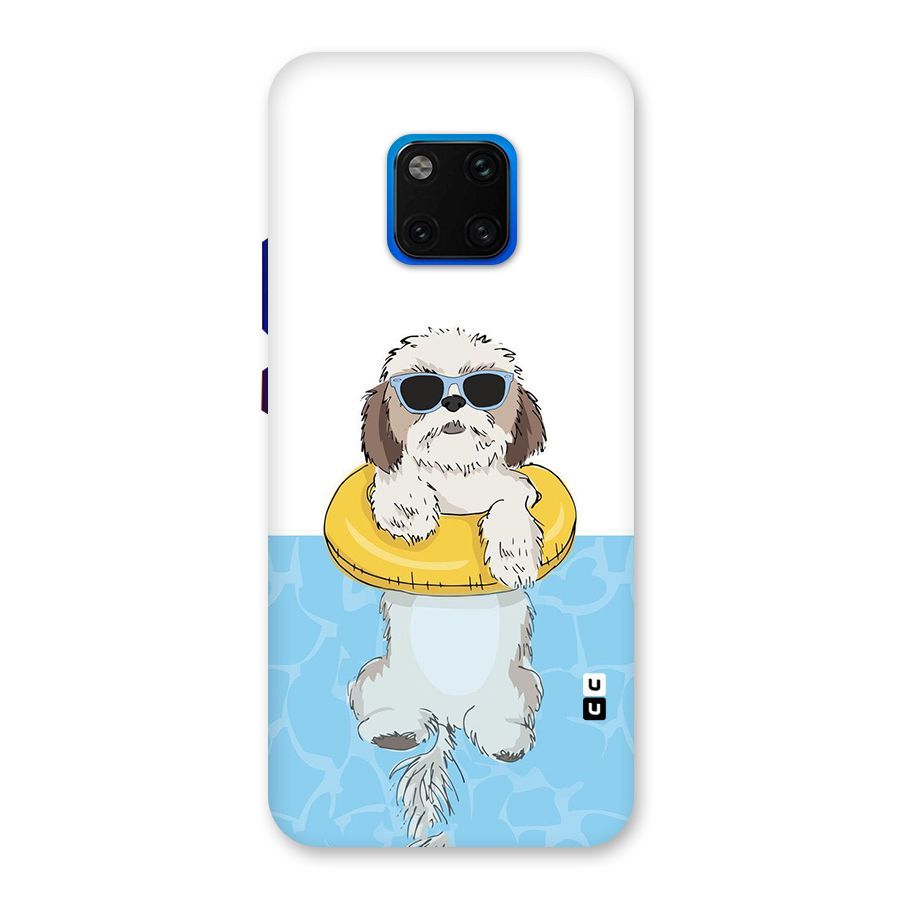 Swimming Doggo Back Case for Huawei Mate 20 Pro