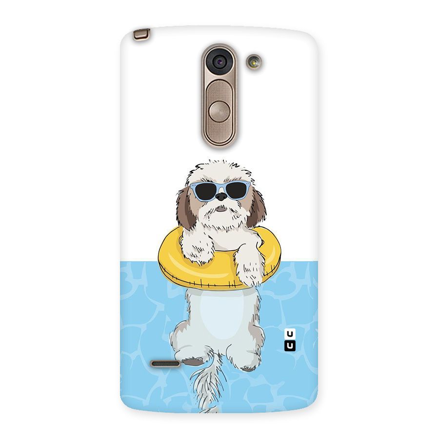 Swimming Doggo Back Case for LG G3 Stylus