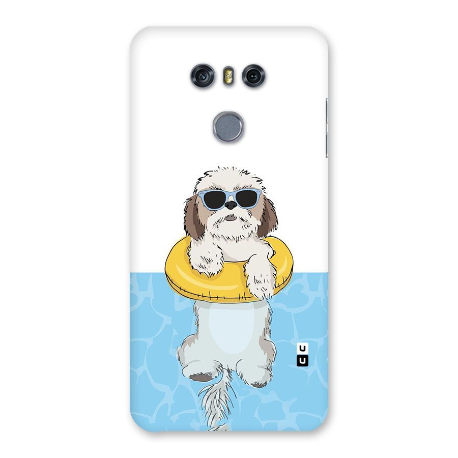 Swimming Doggo Back Case for LG G6