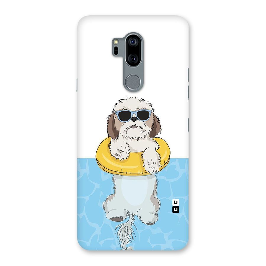 Swimming Doggo Back Case for LG G7