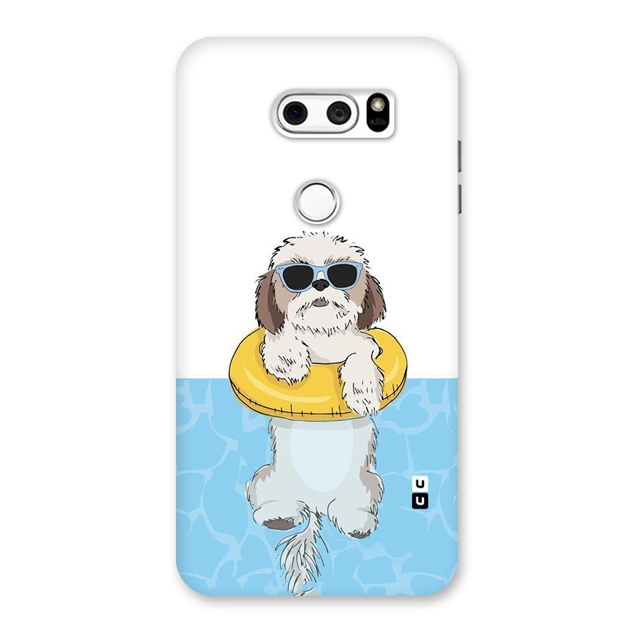 Swimming Doggo Back Case for LG V30