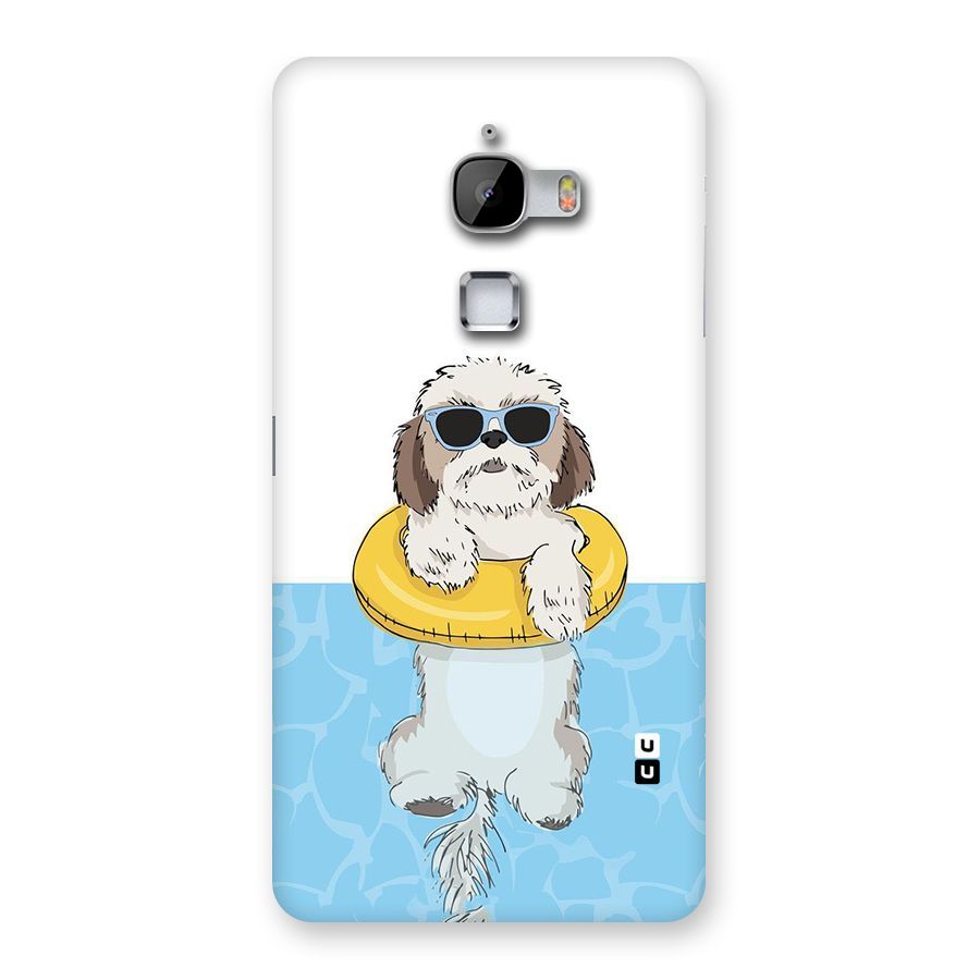 Swimming Doggo Back Case for LeTv Le Max