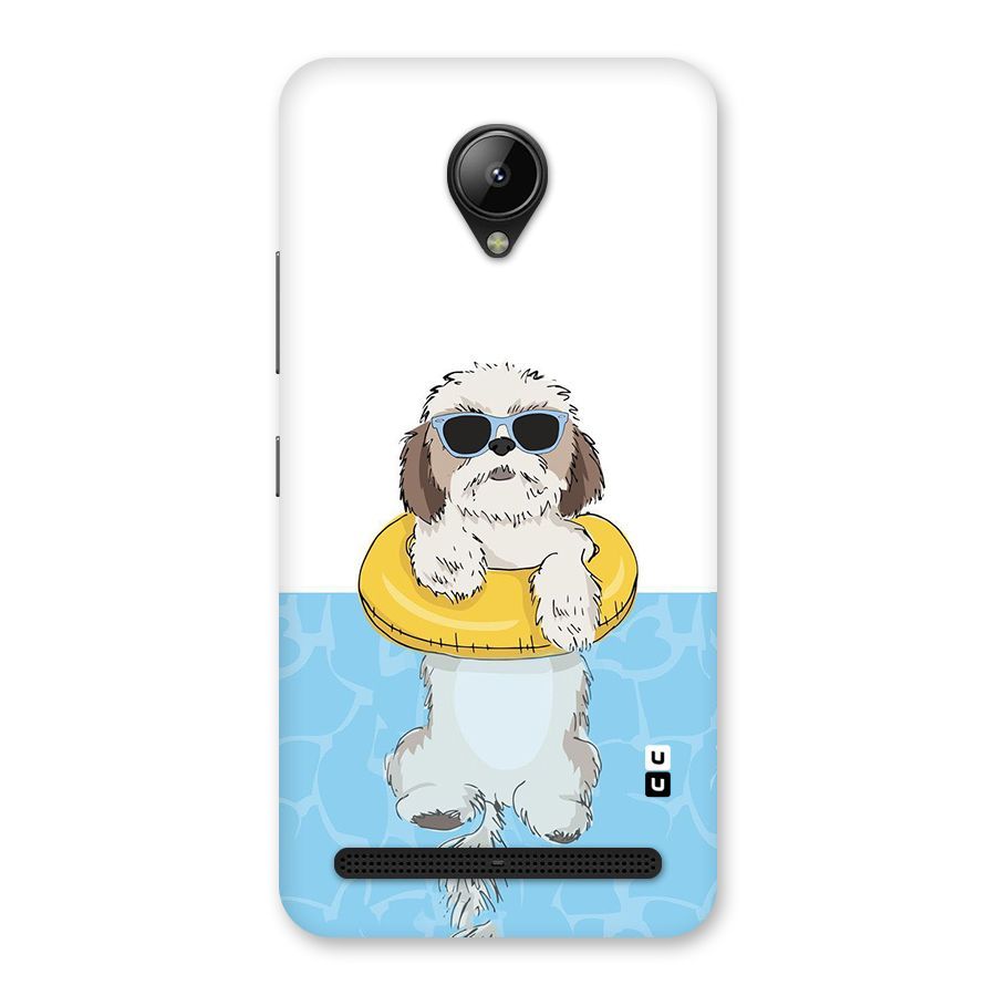 Swimming Doggo Back Case for Lenovo C2