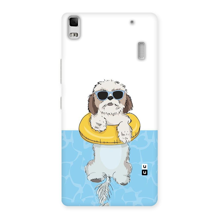 Swimming Doggo Back Case for Lenovo K3 Note