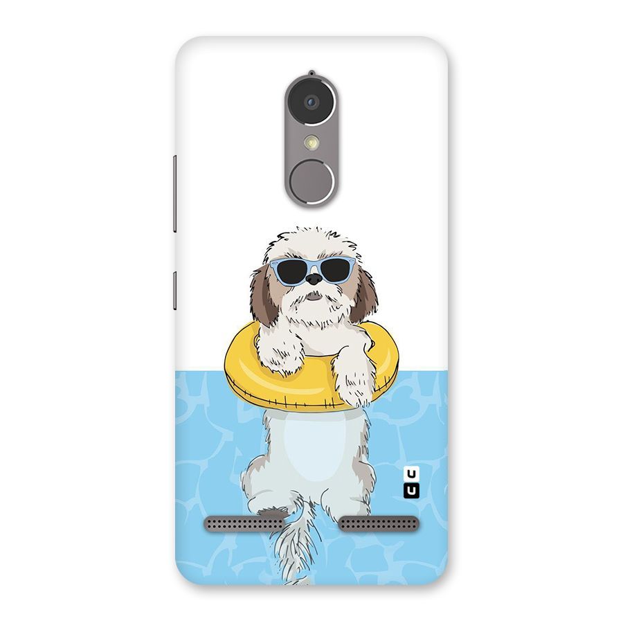 Swimming Doggo Back Case for Lenovo K6 Power
