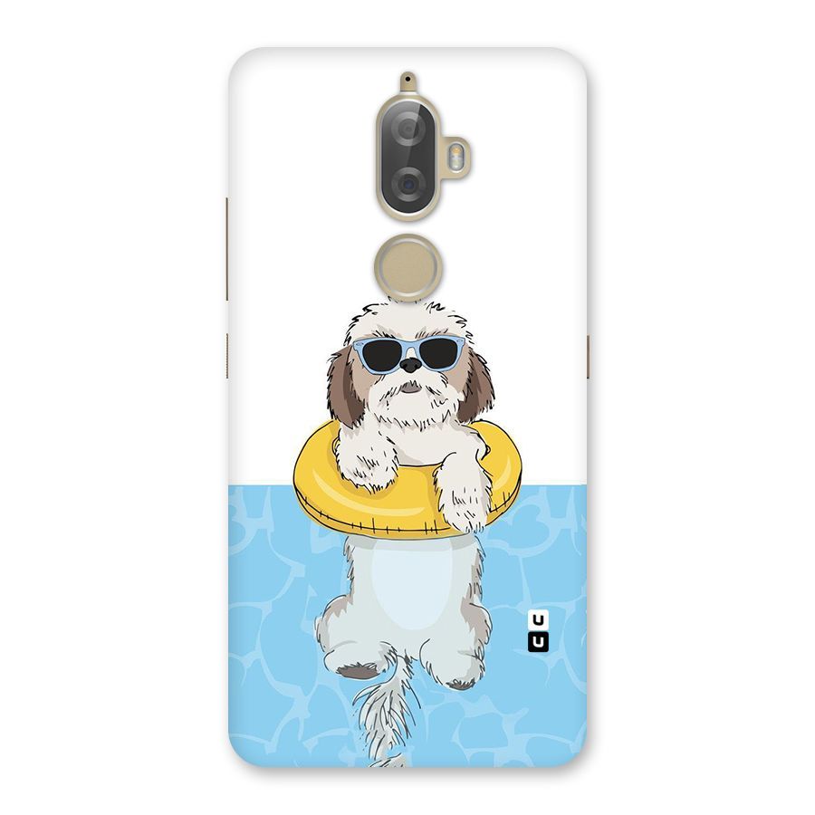 Swimming Doggo Back Case for Lenovo K8 Plus